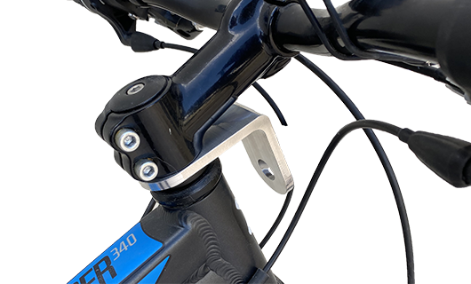 Systeme amovible potence barre canivtt LINK gamme ALM canicross vélo